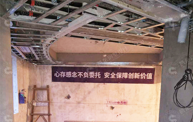 中泰大厦别墅在建工地